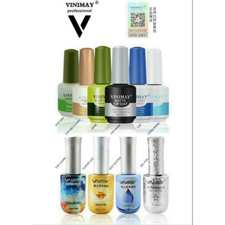 Top bóng coat mate top coat và base coat vinimay cặp đôi cho Sơn Gel Bộ sản phẩm cho móng tay