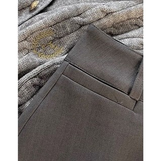 Chân váy chữ a mix len basic