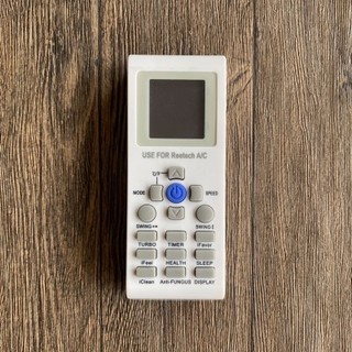 REMOTE máy lạnh REETECH, Remote Reetech, điều khiển máy lạnh Reetech, remote điều hòa Reetech