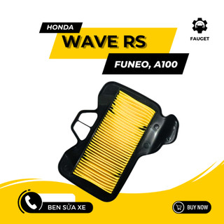 Tấm lọc gió xe máy Wave Rs A100 Future Neo lọc bụi bảo vệ động cơ