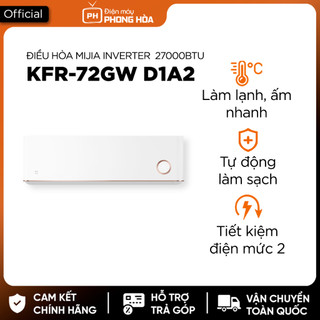 Điều hoà 2 chiều Xiaomi Mijia Inverter KFR-72GW/D1A2- 3HP- 27000BTU