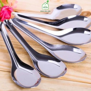 CCL101 - Combo 5 thìa Inox cao cấp KooBee - Muỗng thìa ăn cơm ăn phở cao cấp không gỉ sáng bóng - Giadungcamcam