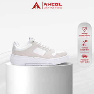  Giày Sneaker nam nữ thể thao Ancol Xtreme Autumn da bò lộn đế cao êm chân bảo hành chính hãng 