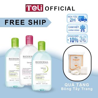 Nước Tẩy Trang Bioderma H2O Chính Hãng Cho Da Dầu Mụn Và Da Nhạy Cảm 500ml