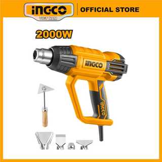 Máy thổi nhiệt dùng điện 2000W màng co điều chỉnh hơi nóng và đa chức năng INGCO HG200028 | HG200078 | HG200058 giá rẻ