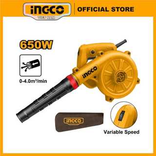 Máy thổi bụi cầm tay dùng điện ingco ab6038 650w | ab4038 400w 2 chức năng thổi bụi & hút bụi có nút điều chỉnh tốc độ