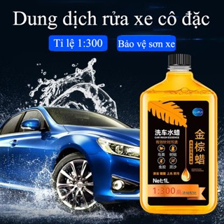 Dung dịch rửa xe ô tô đậm đặc MYT Nước rửa xe ô tô cô đặc 1000ml (1 lít) tẩy rửa xe chuyên dụng làm sạch sơn xe