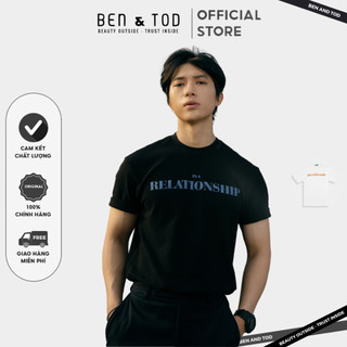 Áo thun nam cổ tròn BEN & TOD R1210BB254 vải cotton trẻ trung thanh lịch đơn giản basic cao cấp