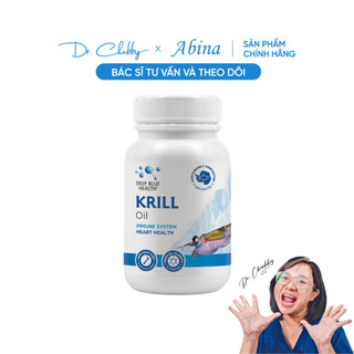 Viên Omega 3 từ dầu nhuyễn thể Deep Blue Health Krill Oil - Dr Chubby
