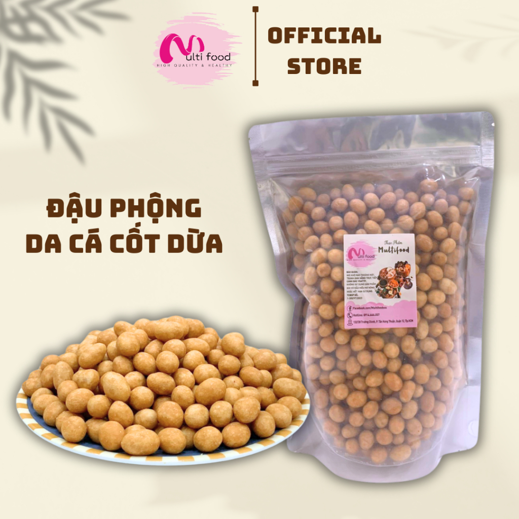 Đậu Phộng Da Cá Multifood 1KG