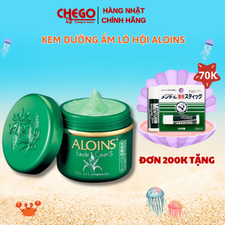 Kem dưỡng ẩm lô hội Aloins Eaude Cream S Nhật Bản dưỡng ẩm sâu cho da toàn thân hũ 180g