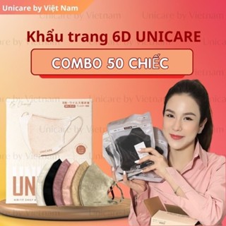 Set 100 Chiếc Khẩu trang 3 Lớp KF94 UNIMASK Chống Bụi Mịn Và Kháng Khuẩn Hàng Cao Cấp.