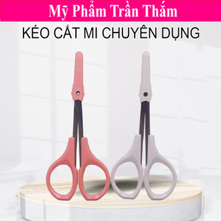 Kéo Cắt Mi chuyên dùng cho makeup cắt tỉa lông mi bằng thép siêu bền an toàn