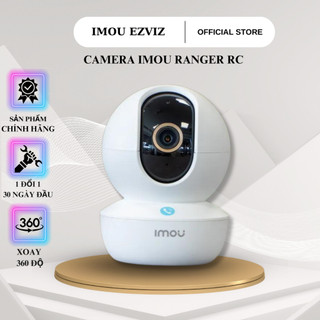 Camera wifi IMOU RANGER RC, độ phân giải  2K-4MP, xoay 360 độ cảnh báo về điện thoại, có loa mic đàm thoại 2 chiều