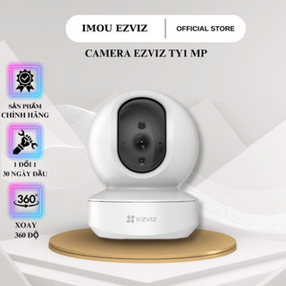 Camera Wifi Ezviz TY1 độ phân giải 2K-4MP, xoay 360 độ, đàm thoại 2 chiều, cảnh báo còi hú