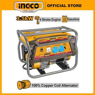 Máy phát điện dùng xăng Ingco GE35006 3.5KW dây đồng chính hãng