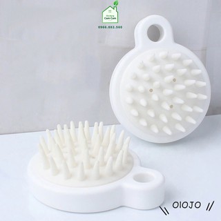 CCL122 - Lược gội đầu bằng silicon mát xa da đầu giảm rụng kích thích mọc tóc - Giadungcamcam