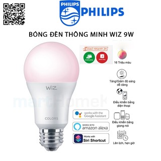 Bóng Đèn Thông Minh PHILIPS WiZ 9W - 806 Lm - E27 - 16 Triệu Màu Bảo Hành 2 Năm (1 Đổi 1)