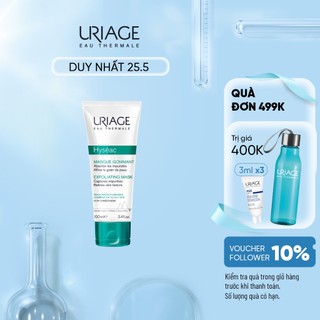 Mặt nạ, tẩy tế bào chết cho da dầu, mụn URIAGE HYSÉAC MASQUE GOMMANT 100ml