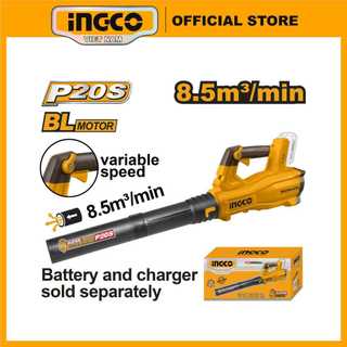 Máy thổi bụi thổi lá dùng pin ingco cabli20428 20v motor không chổi than máy mạnh chạy êm