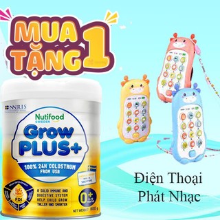 Sữa bột nuti growplus vàng 0+/1+ 800g cho bé