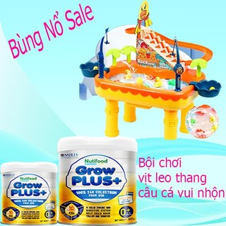 Combo 4 lon sữa bột grow plus+ vàng 0+, 1+ 800g