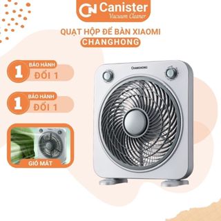 Quạt để bàn 6 cánh siêu mát, quạt hộp Changhong tiết kiệm điện BH 12 tháng