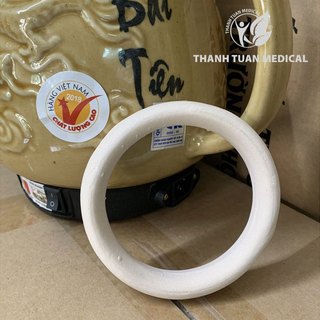 Vòng Sứ Ấm Sắc Thuốc Đa Năng – Giúp Cô Đặc Thuốc Dùng Cho Tất Cả Các Loại Ấm sắc thuốc