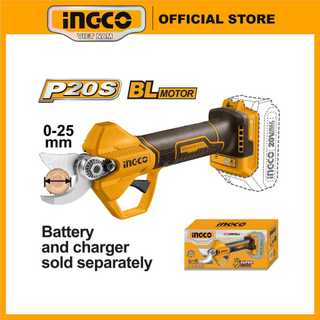 Máy cắt cành dùng pin ingco cssli20258 làm vườn, cắt cây cảnh