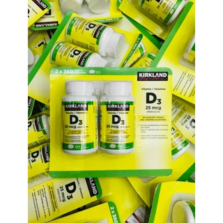 Viên Uống Bổ Sung Vitamin D3 Kirkland 180 viên
