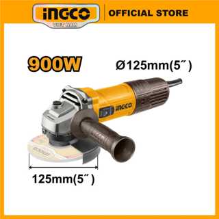 Máy mài góc 125mm INGCO AG90028 công suất 900W đường kính đĩa mài 125mm vừa lưỡi cưa TSB111555