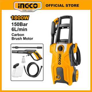 Máy rửa xe tăng áp INGCO HPWR18008 công suất 1800W.