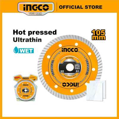 Đĩa cắt gạch khô/ướt INGCO DMD031051HT dùng cắt gạch, thạch cao, gạch lát xây, đá hoa cương Marble