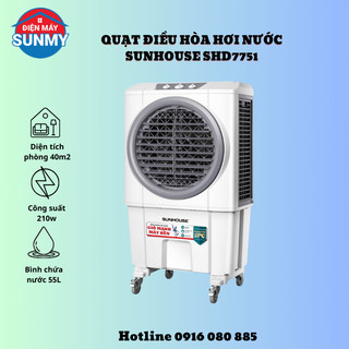 Quạt điều hòa hơi nước Sunhouse SHD7751