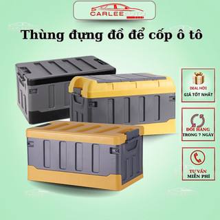 Thùng đựng đồ để cốp ô tô CARLEE Hộp đựng đồ ô tô gấp gọn nhiều kích cỡ rất tiện lợi