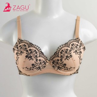 Áo ngực nâng V1 thêu ren ZAGU 8817