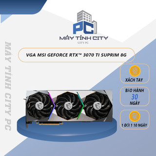 Vga card màn hình msi rtx 3070 ti suprim x 8g 2nd bảo hành 30d