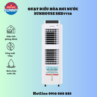 Quạt điều hòa hơi nước Sunhouse SHD7738