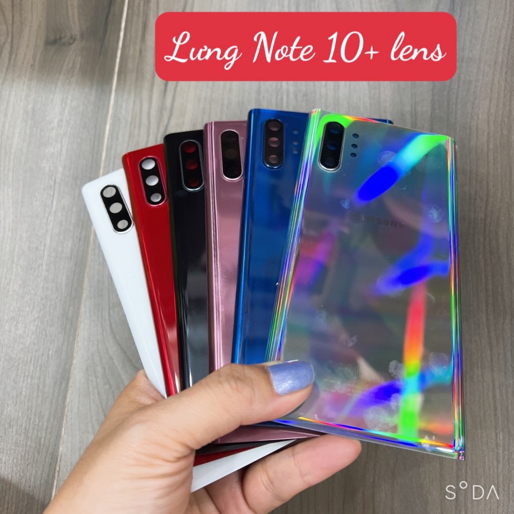 Lưng vò samsung note 10+ - nắp lưng - nắp pin - lưng pin - lưng kính sam sung note 10 plus - samsung n975