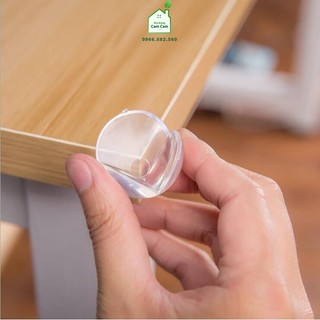 CCL159 - Miếng bọc góc cạnh bàn trong suốt, chất liệu Silicon - Giadungcamcam