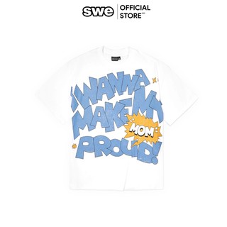 Áo Thun Unisex Local Brand SWE MOM TEE - Trắng