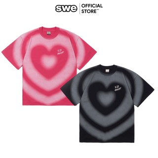 Áo Thun Unisex Local Brand SWE CORE TEE - Đen/Hồng