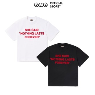 Áo Thun Thể Thao Local Brand Unisex FOREVER TEE - Trắng/Đen
