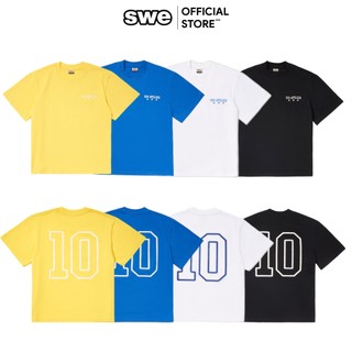 Áo Thun Thể Thao Local Brand Unisex SWE 10 TEE - Trắng/Đen/Xanh/Vàng