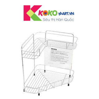 Kệ góc 2 tầng inox sta ami hàn quốc st096