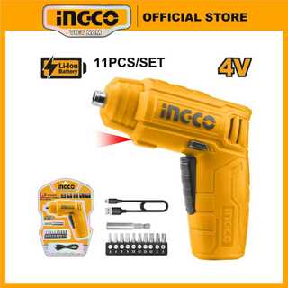 Máy siết vít dùng pin lithium ingco csdli0402 4v 4 n.m kèm cáp sạc micro giá rẻ tiện ích