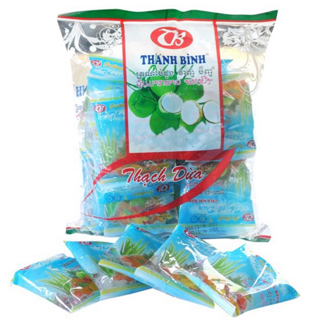 Thạch Dừa Thanh Bình Bịch 600g ( 20 gói x 30g )