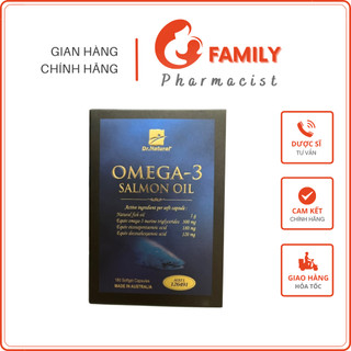 Viên dầu cá hồi Dr Natural Omega 3 Salmon Oil