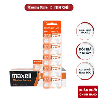 Pin maxell lr1130 / ag10 - hàng chính hãng