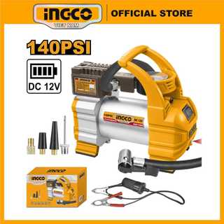 Máy bơm hơi ô tô mini có đồng hồ áp suất INGCO AAC1408